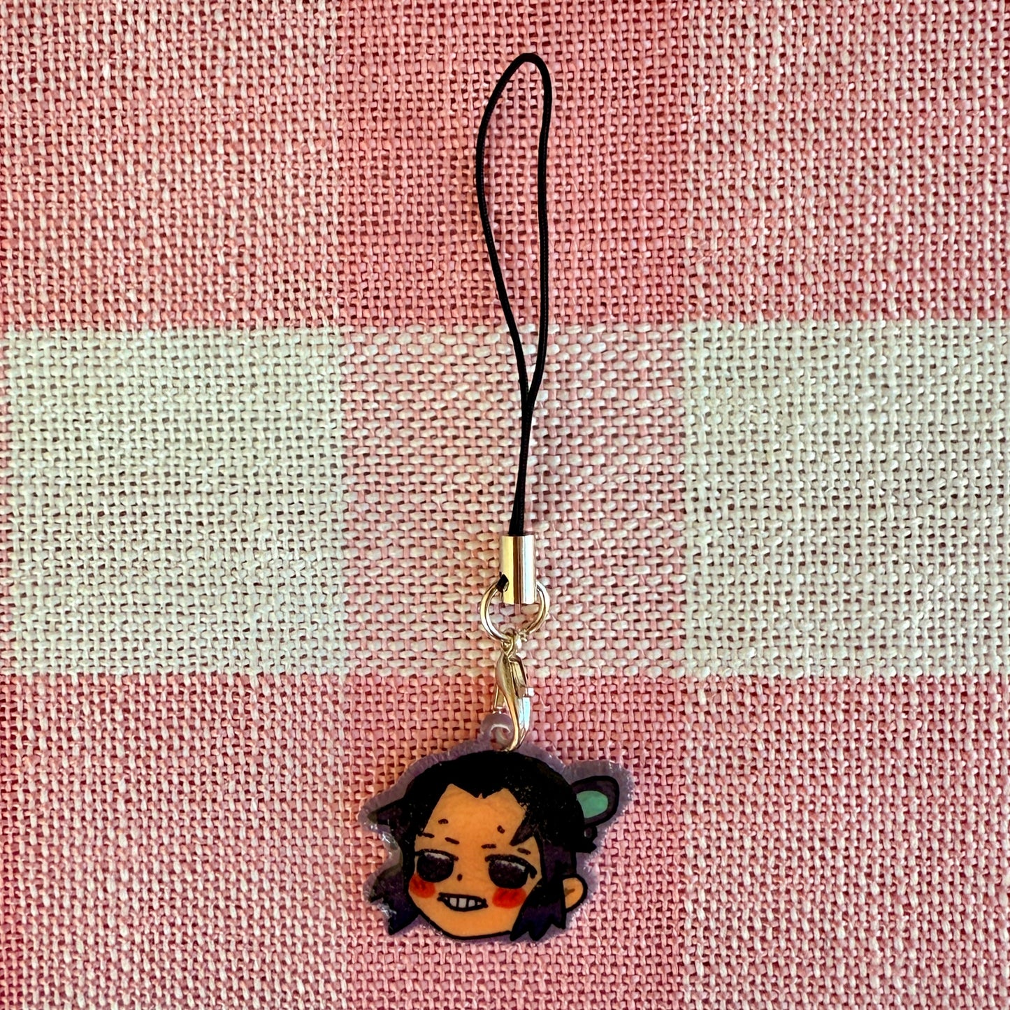 Demon slayer phone strap !