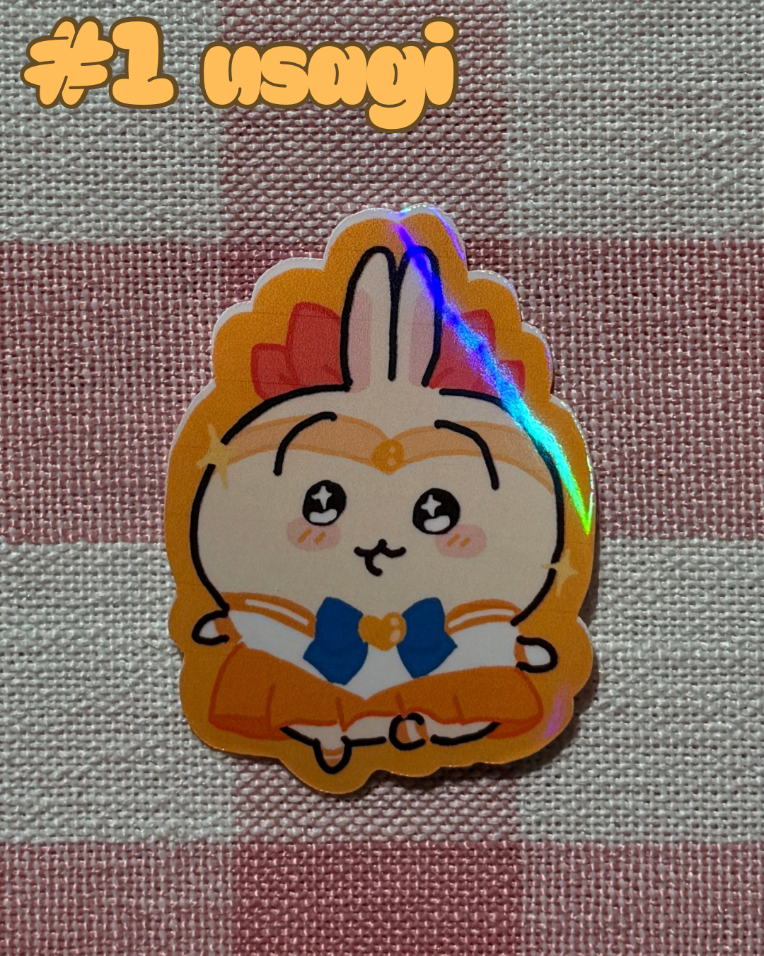 Chiikawa sailor moon stickers !