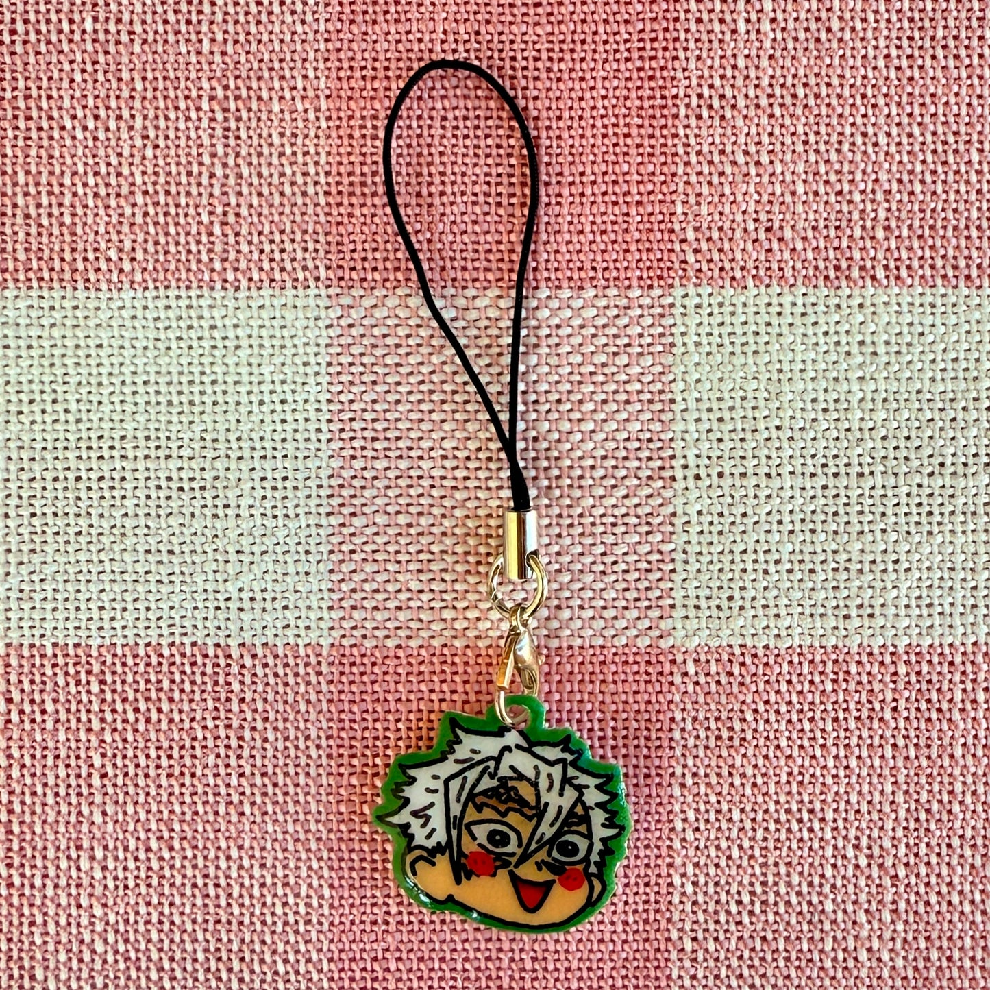 Demon slayer phone strap !
