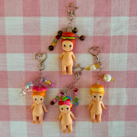 Food Sonny angel keychains !