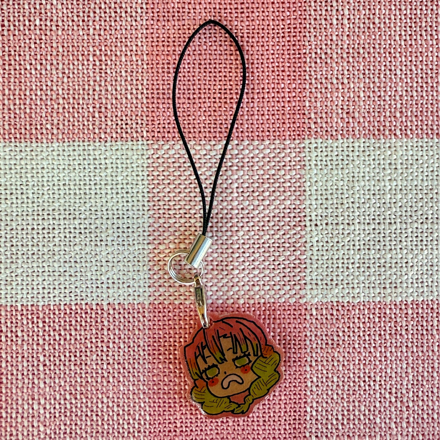 Demon slayer phone strap !