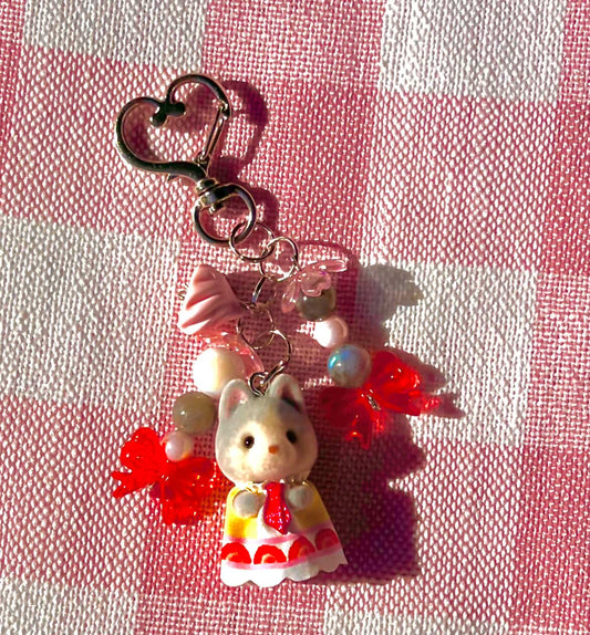 husky cookie cat calico critter !