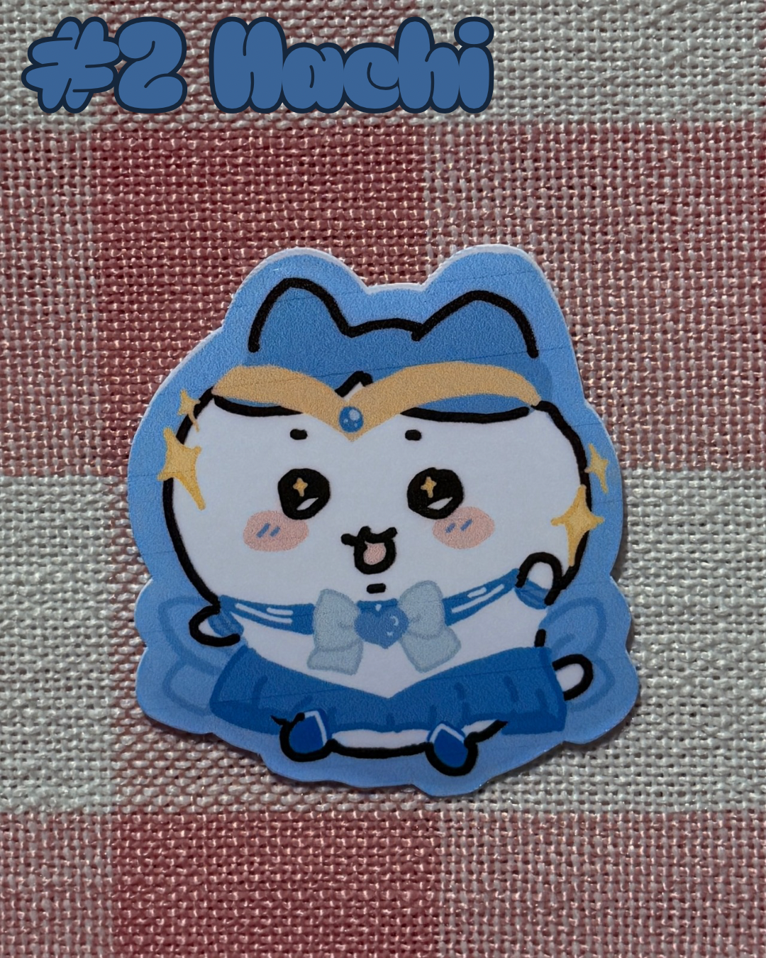Chiikawa sailor moon stickers !
