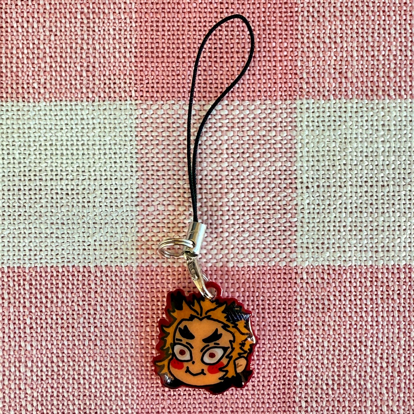 Demon slayer phone strap !