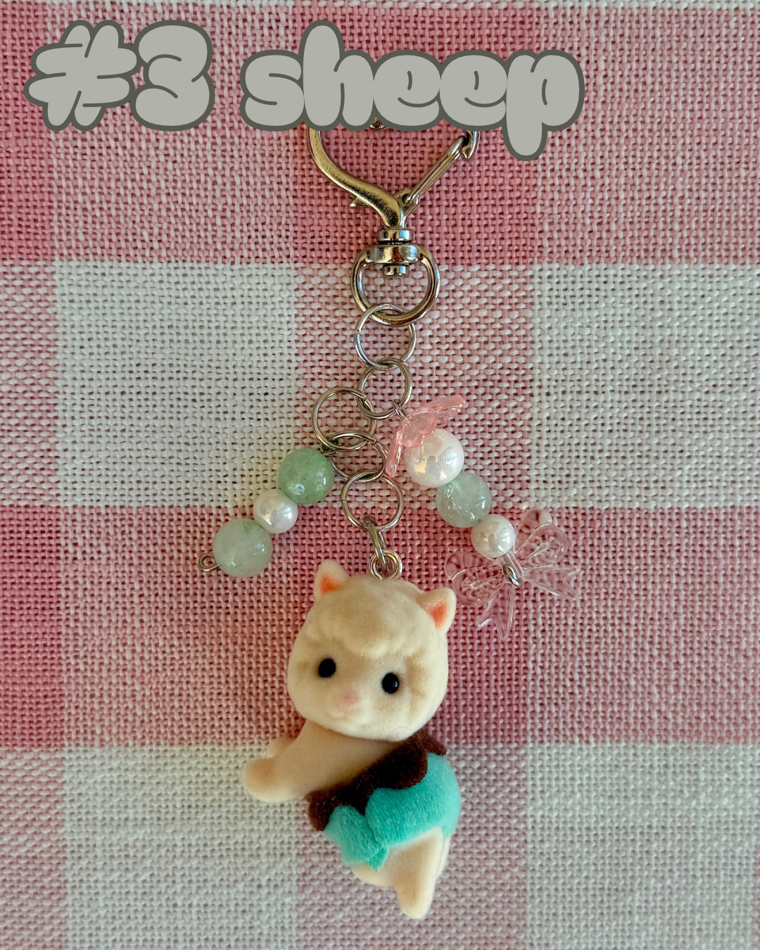 Calico critters animals keychains !
