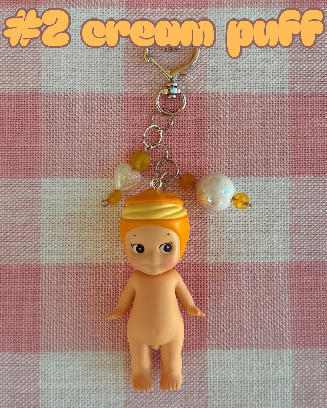 Food Sonny angel keychains !