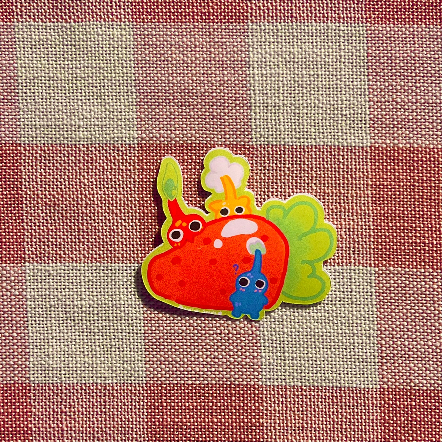Pikmin strawberry sticker !