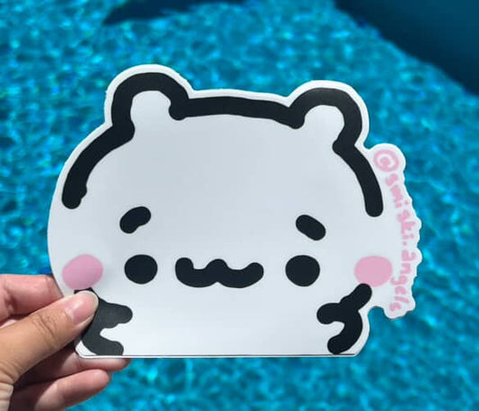 cute hamster car peeker !